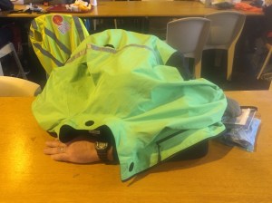 Eric napping at Dreux